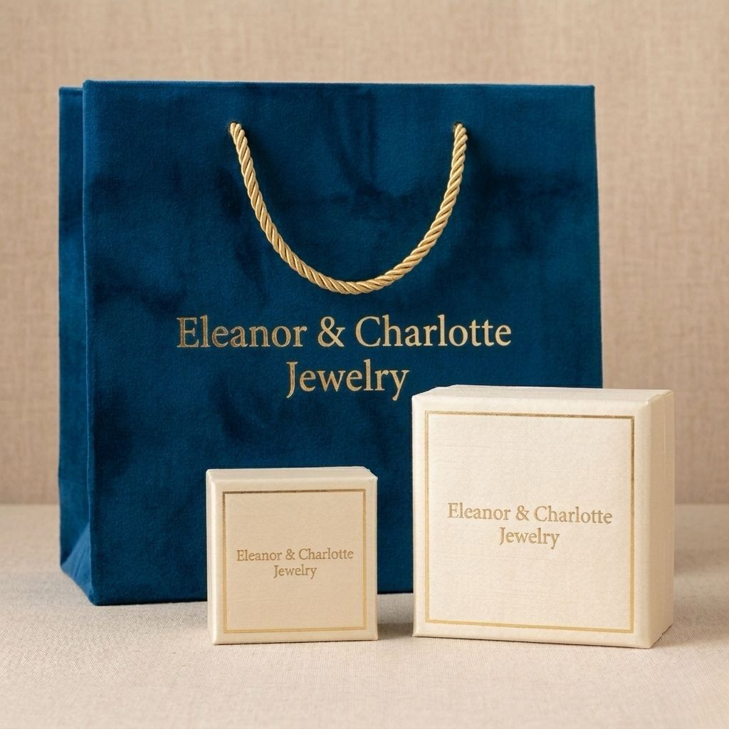 Pearl Earrings with Glitter